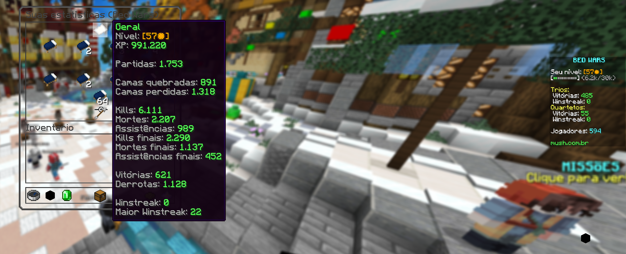 CONTA ORIGINAL MINECRAFT + 650 REAIS GASTO NO BADLION Slide 1